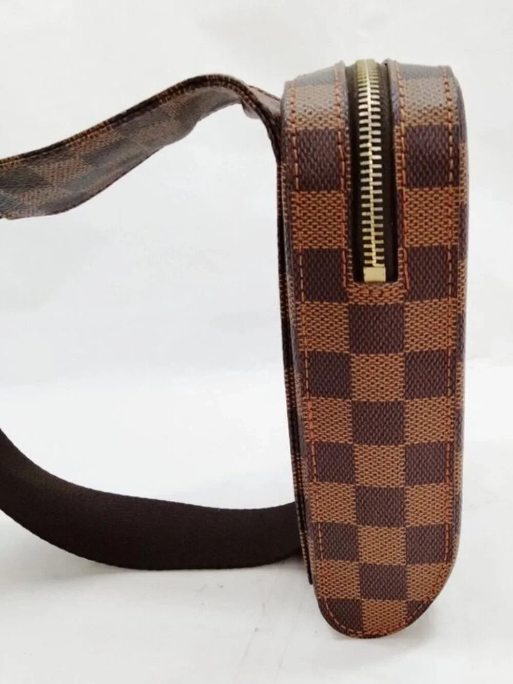 Authentic Louis Vuitton Geronimos Damier Ebene Crossbody Sling Waist Bag - Picture 5 of 16